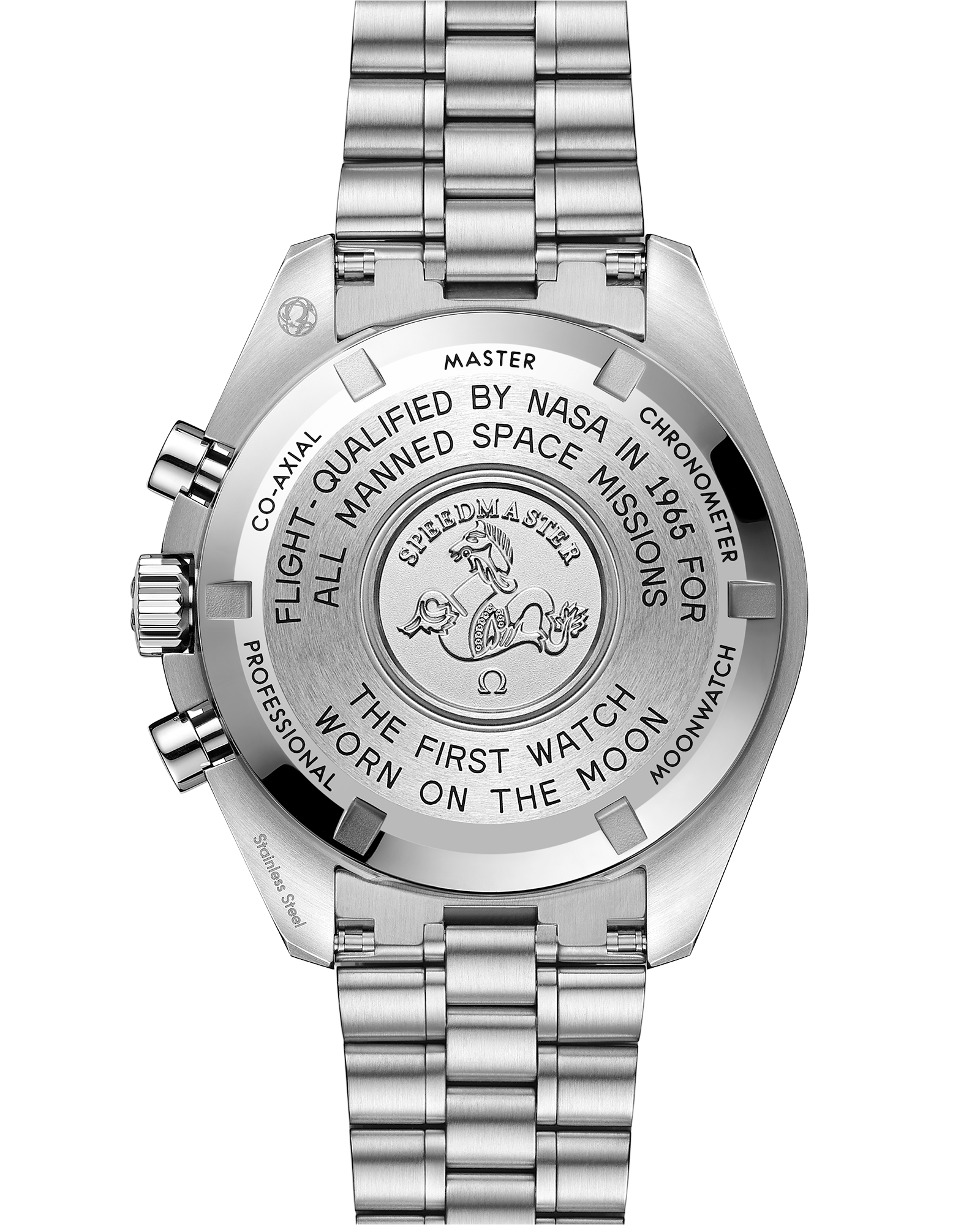 Speedmaster Moonwatch Professional 42 mm, steel on steel