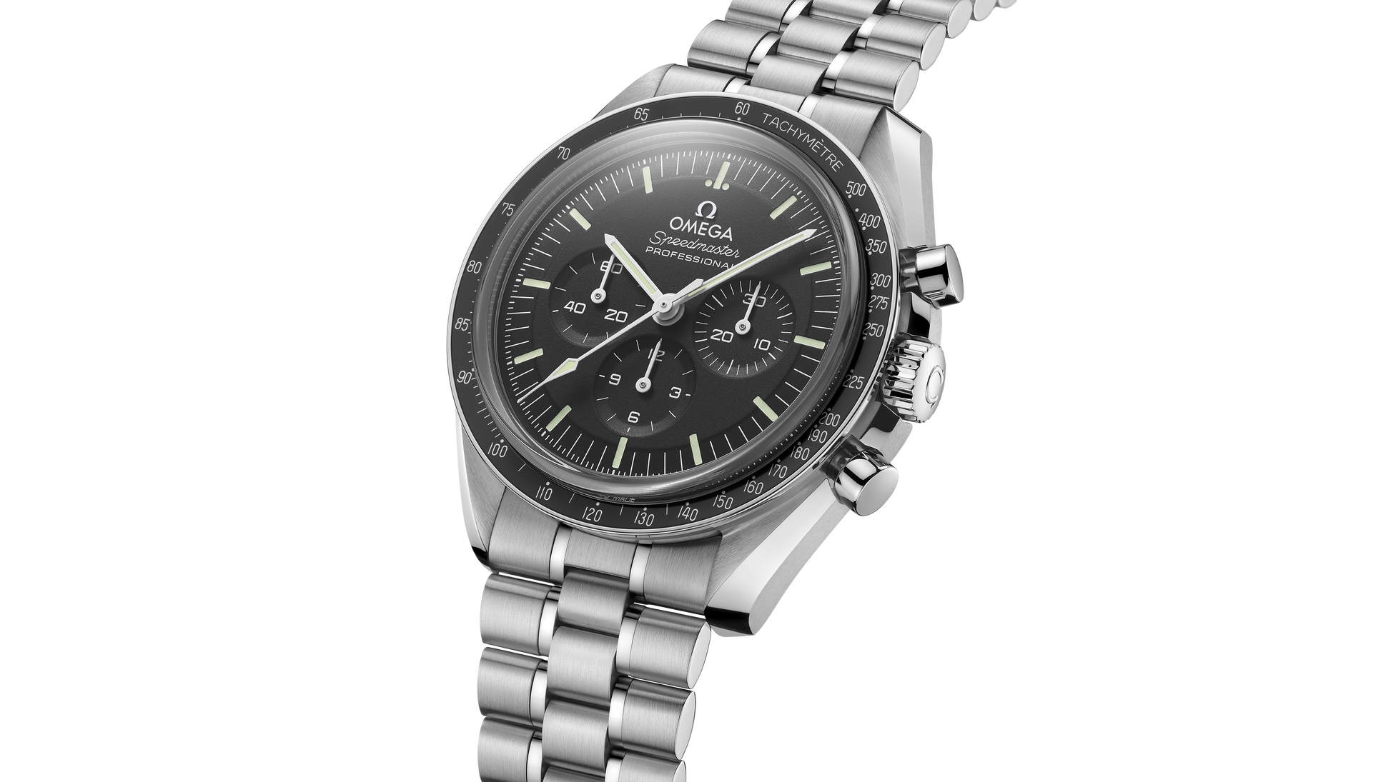 Speedmaster Moonwatch Professional 42 mm, steel on steel