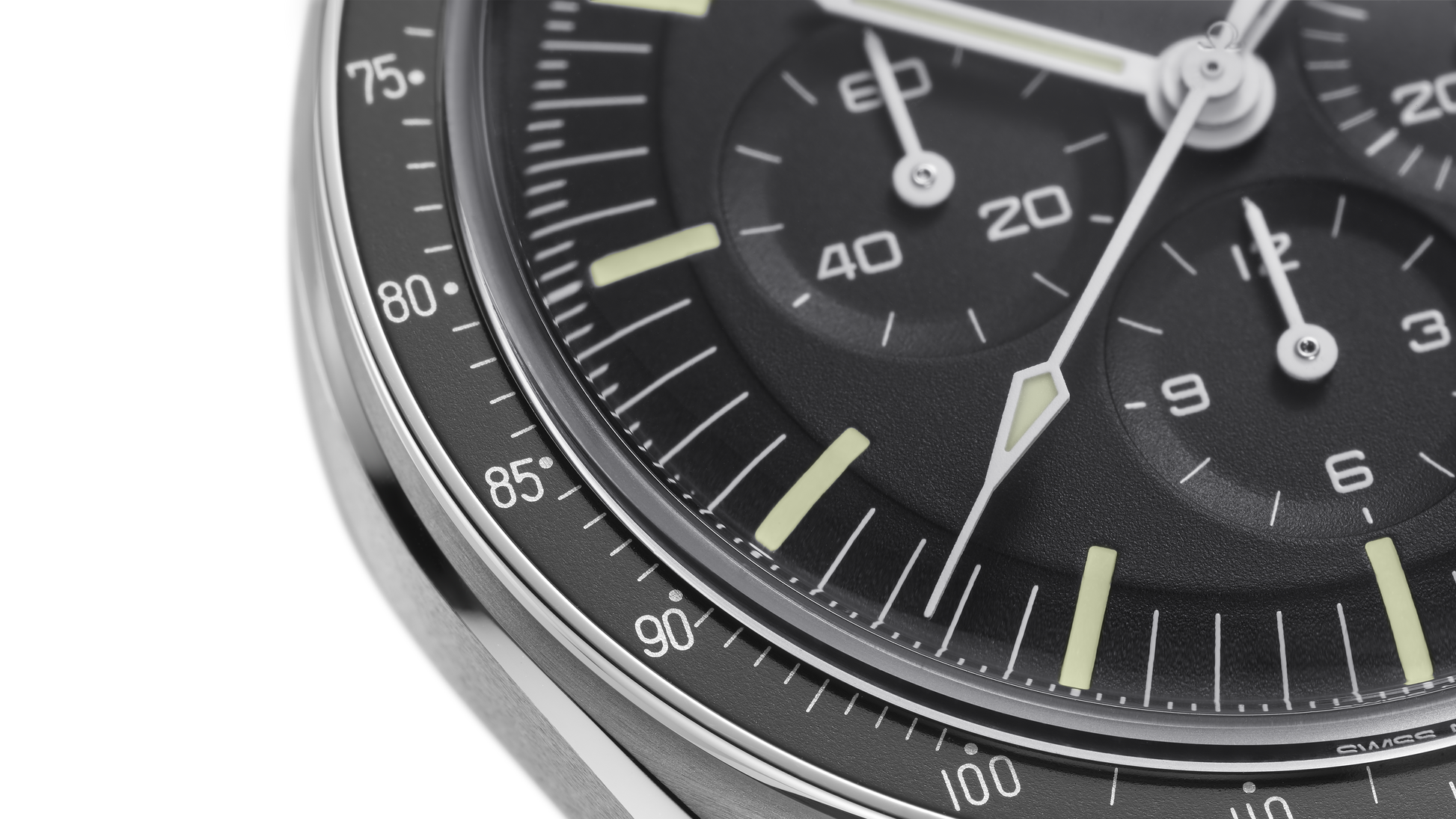 Speedmaster Moonwatch Professional 42 mm, steel on coated nylon fabric strap
