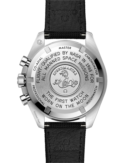 Speedmaster Moonwatch Professional 42 mm, steel on coated nylon fabric strap