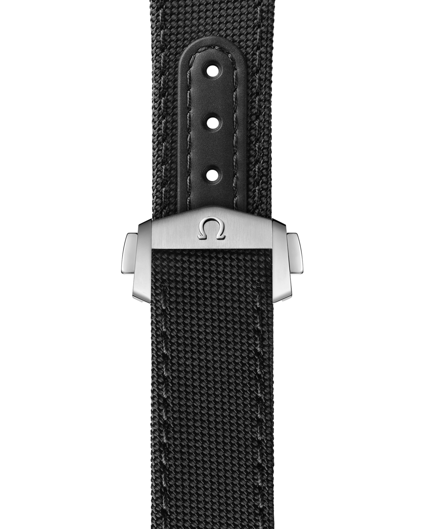 Speedmaster Moonwatch Professional 42 mm, steel on coated nylon fabric strap