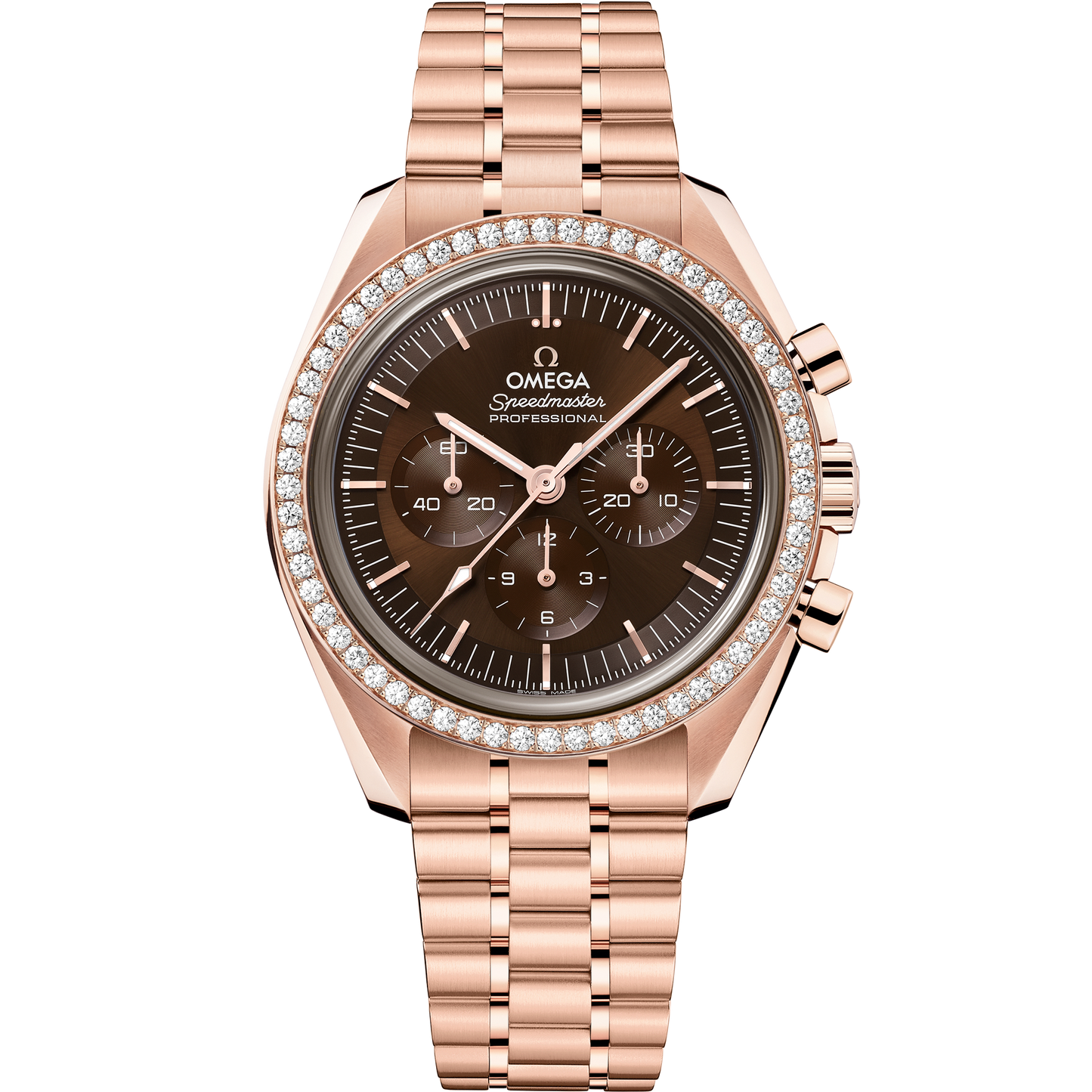 Speedmaster Moonwatch Professional 42 mm, Sedna™ gold on Sedna™ gold