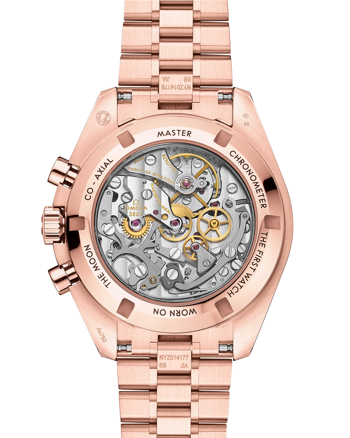 Speedmaster Moonwatch Professional 42 mm, Sedna™ gold on Sedna™ gold