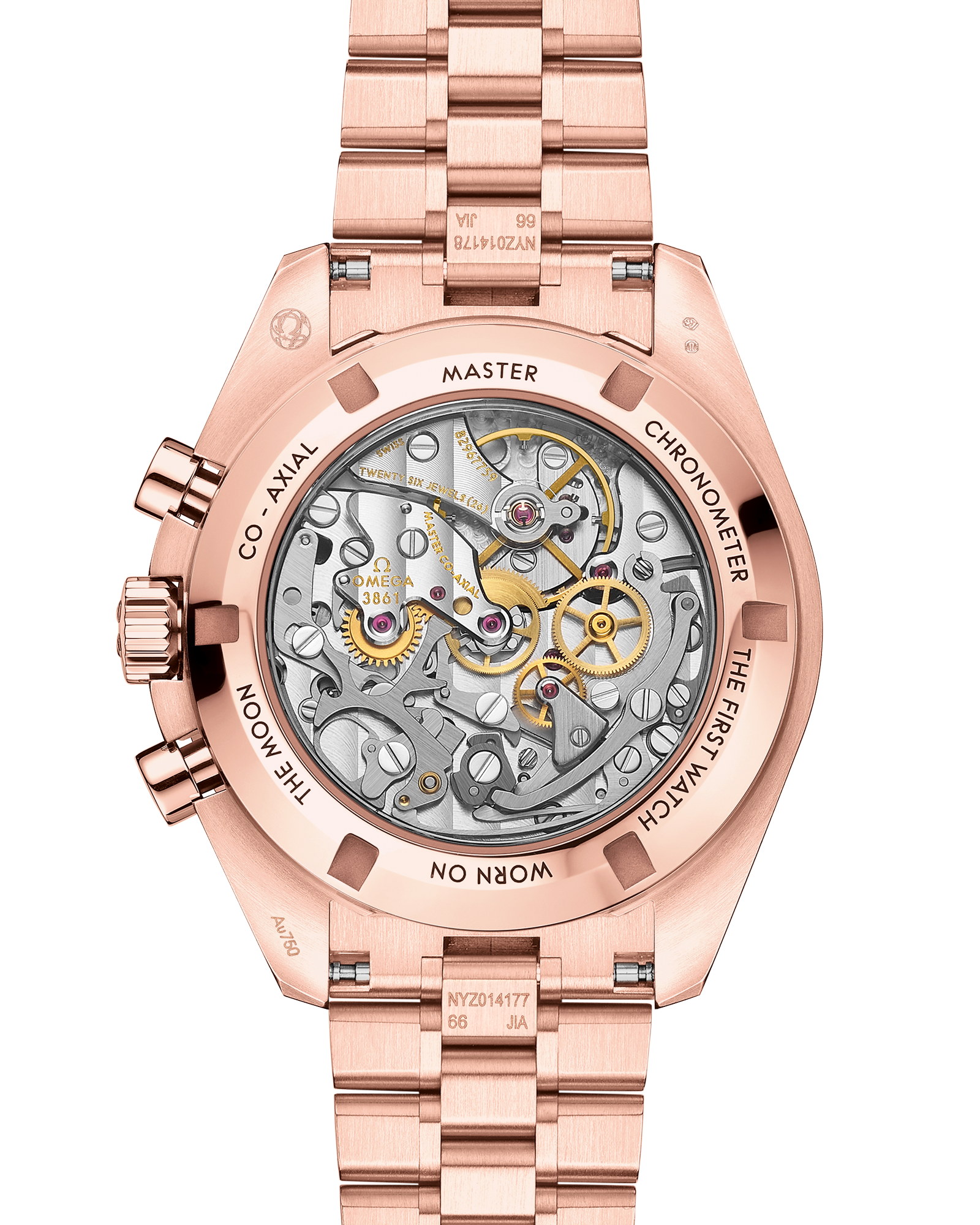 Speedmaster Moonwatch Professional 42 mm, Sedna™ gold on Sedna™ gold