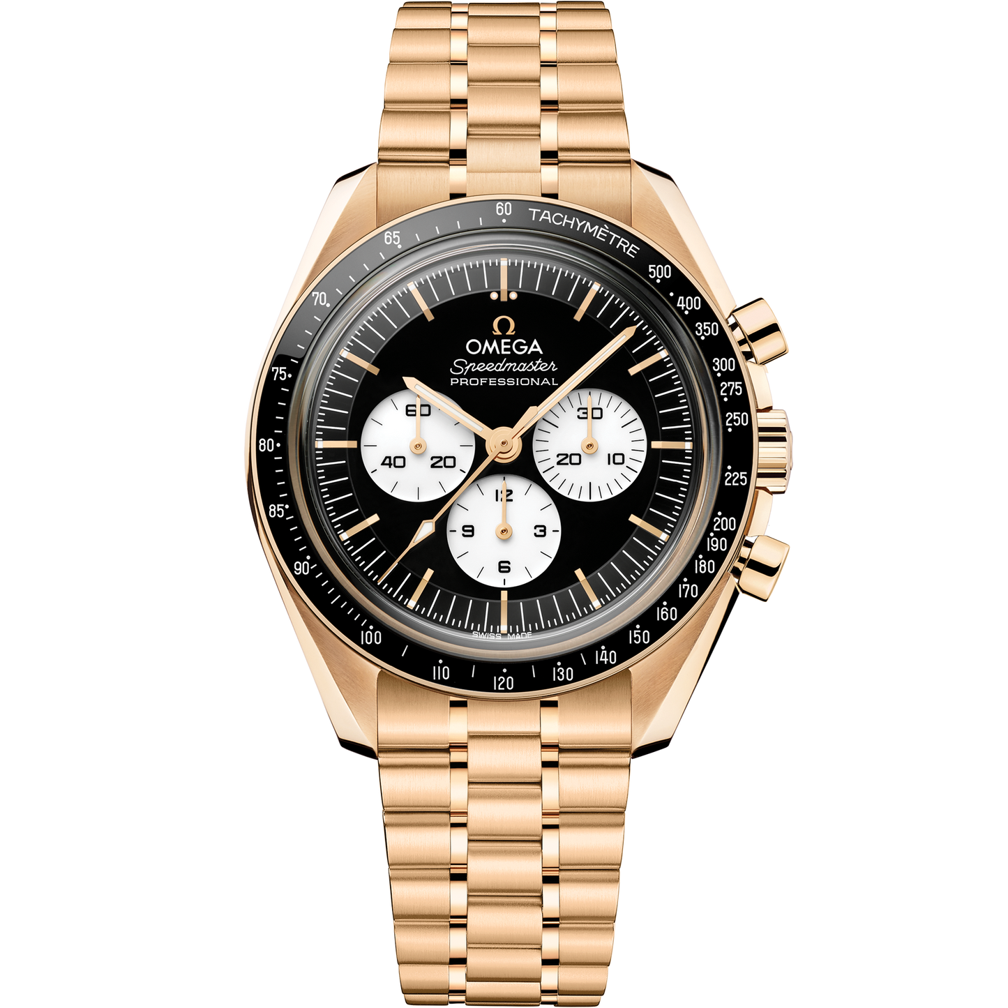 Speedmaster Moonwatch Professional 42 mm, Moonshine™ gold on Moonshine™ gold