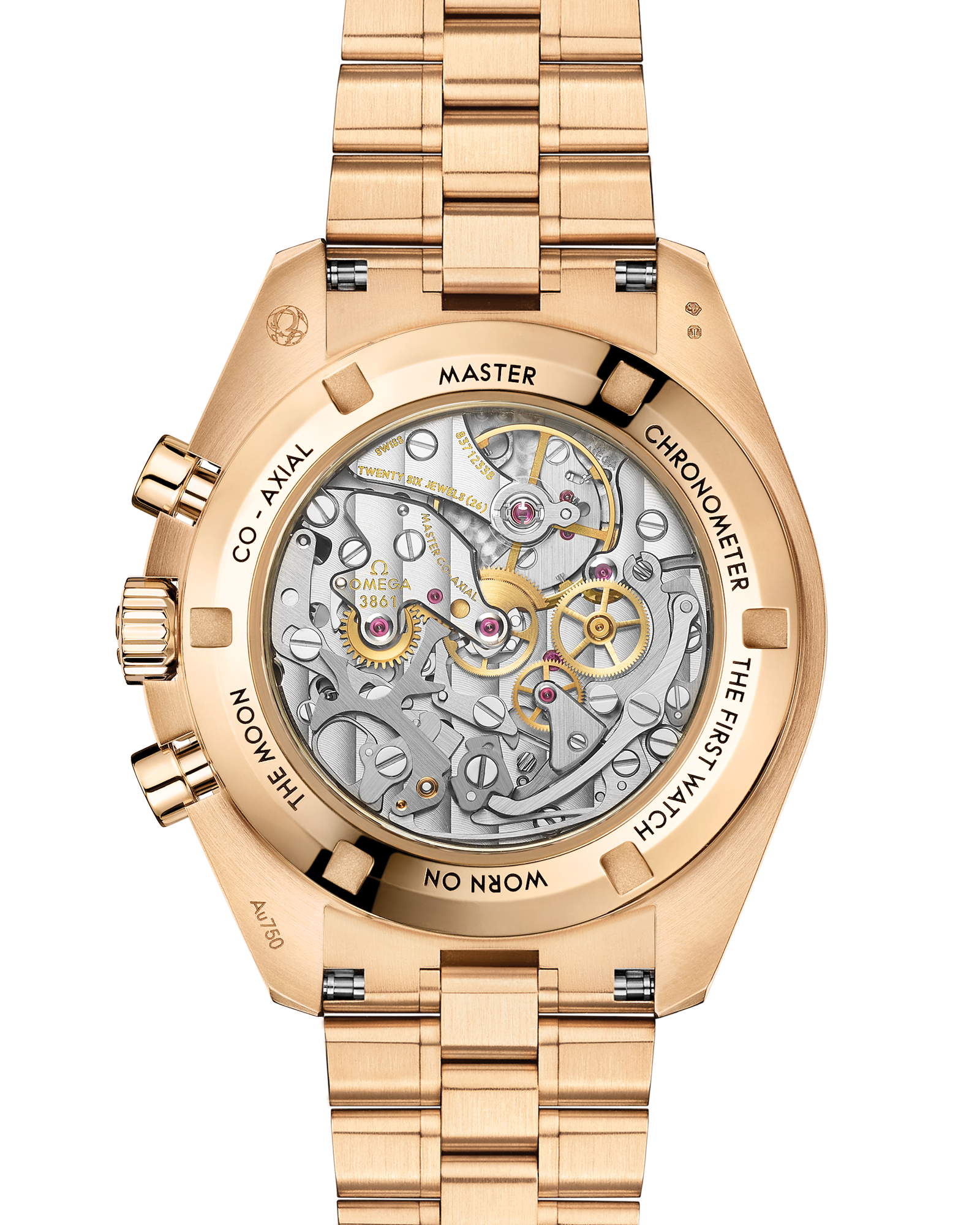 Speedmaster Moonwatch Professional 42 mm, Moonshine™ gold on Moonshine™ gold