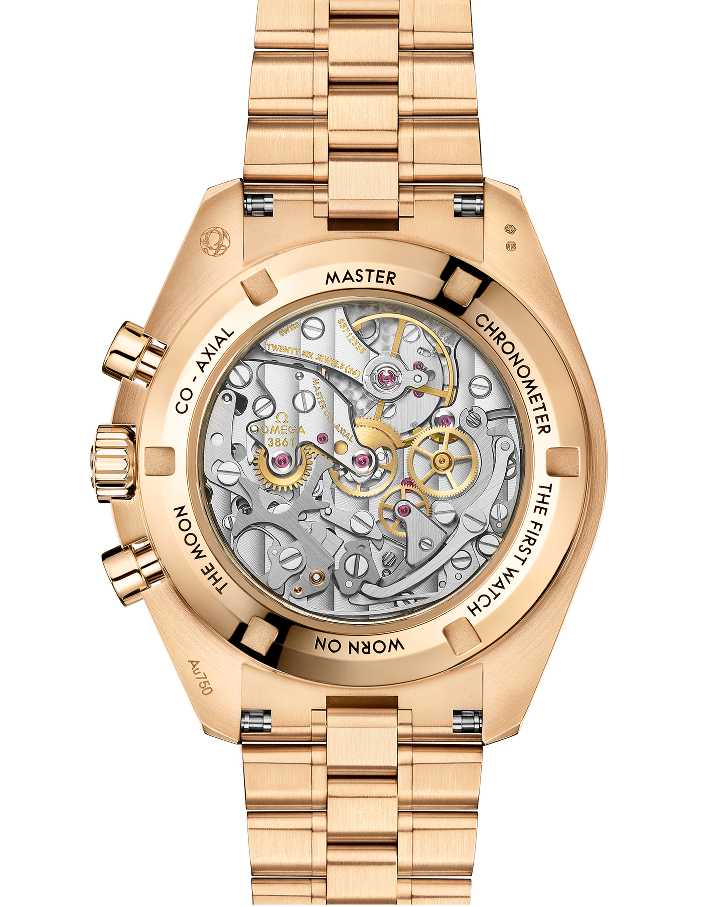 Speedmaster Moonwatch Professional 42 mm, Moonshine™ gold on Moonshine™ gold
