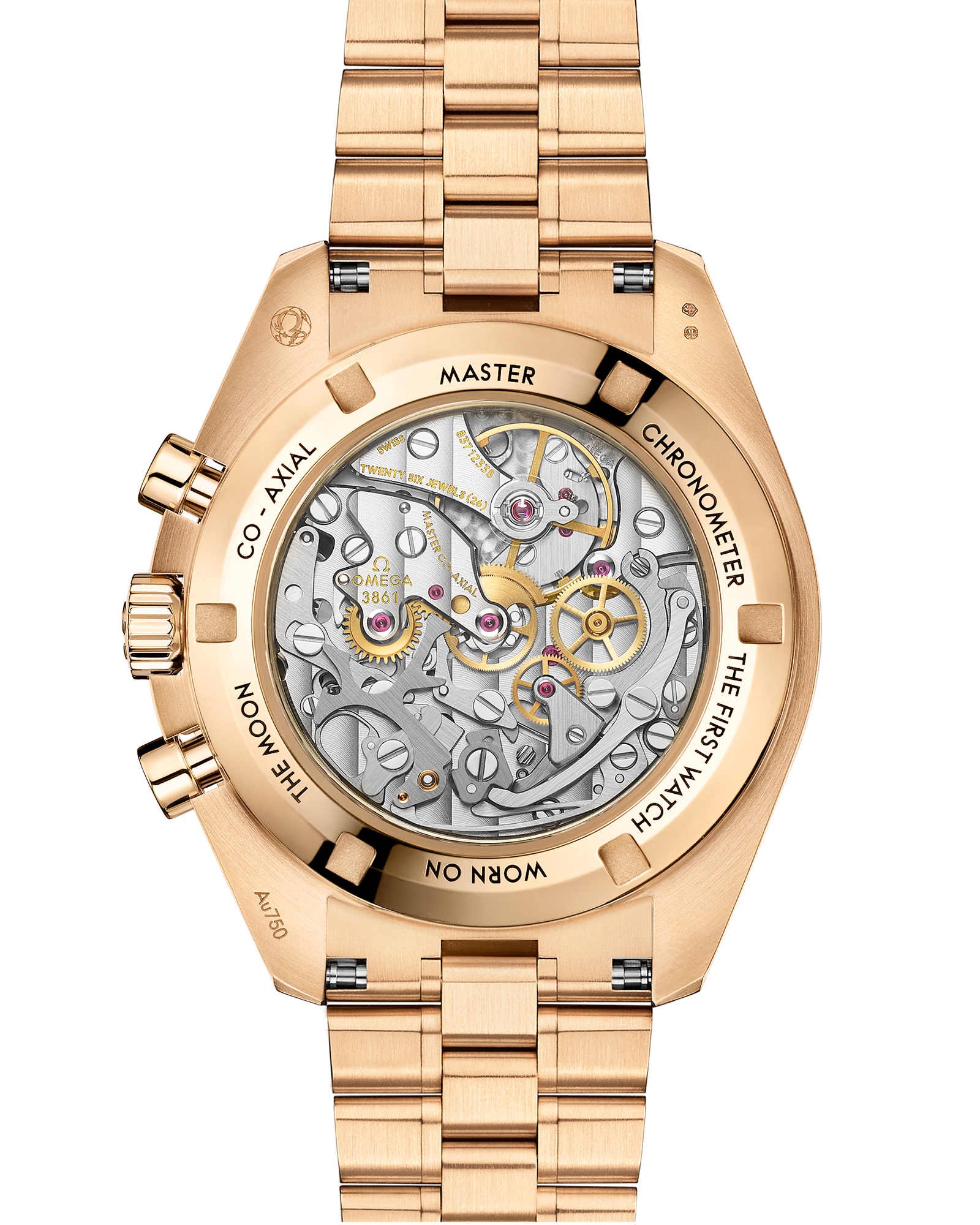 Speedmaster Moonwatch Professional 42 mm, Moonshine™ gold on Moonshine™ gold