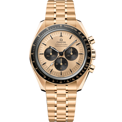 Speedmaster Moonwatch Professional 42 mm, Moonshine™ gold on Moonshine™ gold