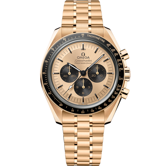 Speedmaster Moonwatch Professional 42 mm, Moonshine™ gold on Moonshine™ gold