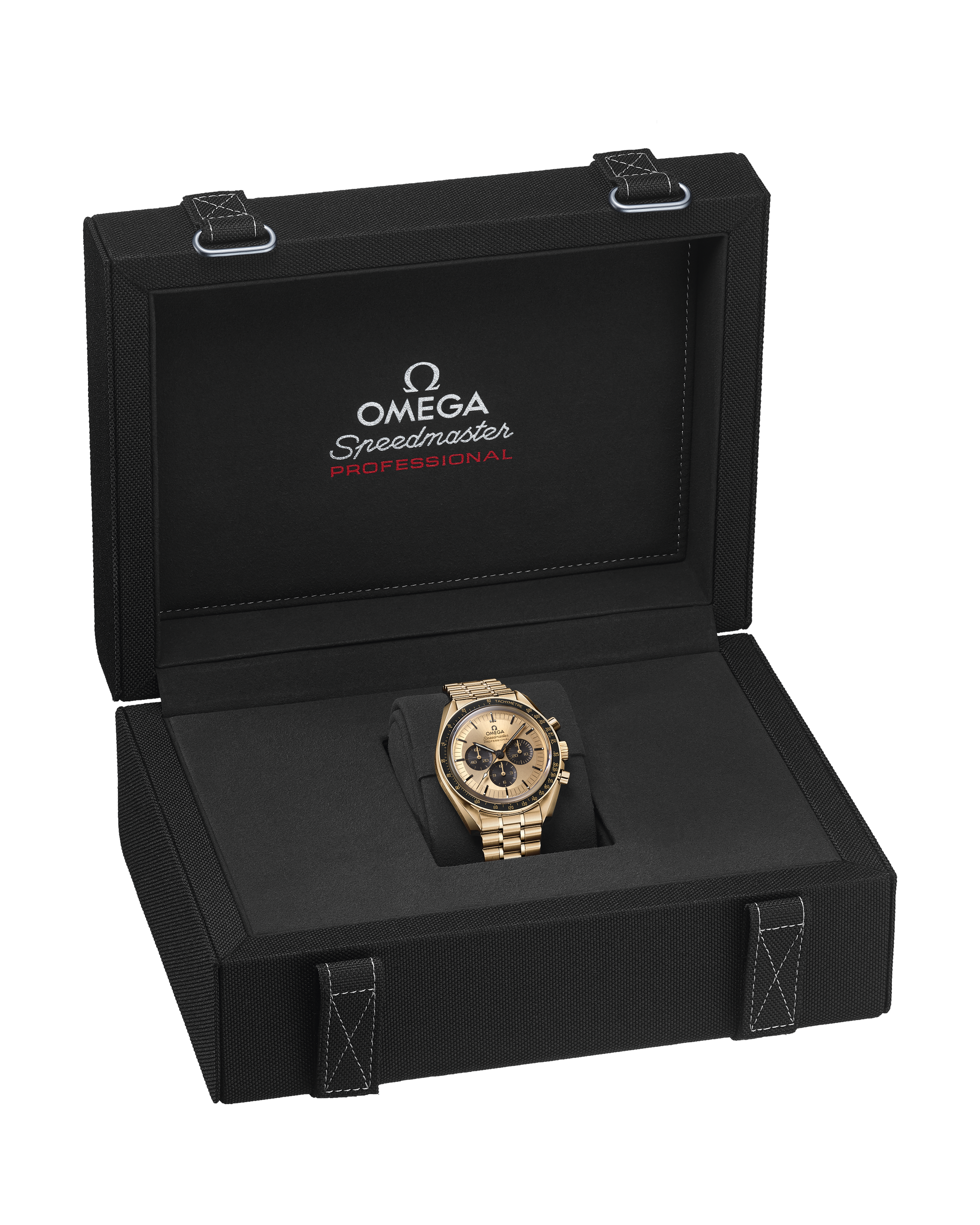 Speedmaster Moonwatch Professional 42 mm, Moonshine™ gold on Moonshine™ gold