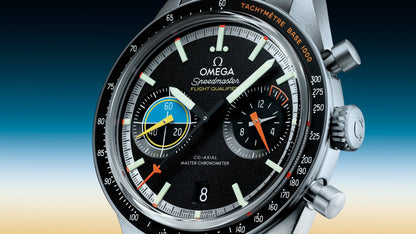 Speedmaster Pilot 40.85 mm, steel on steel