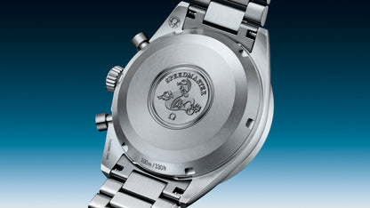 Speedmaster Pilot 40.85 mm, steel on steel