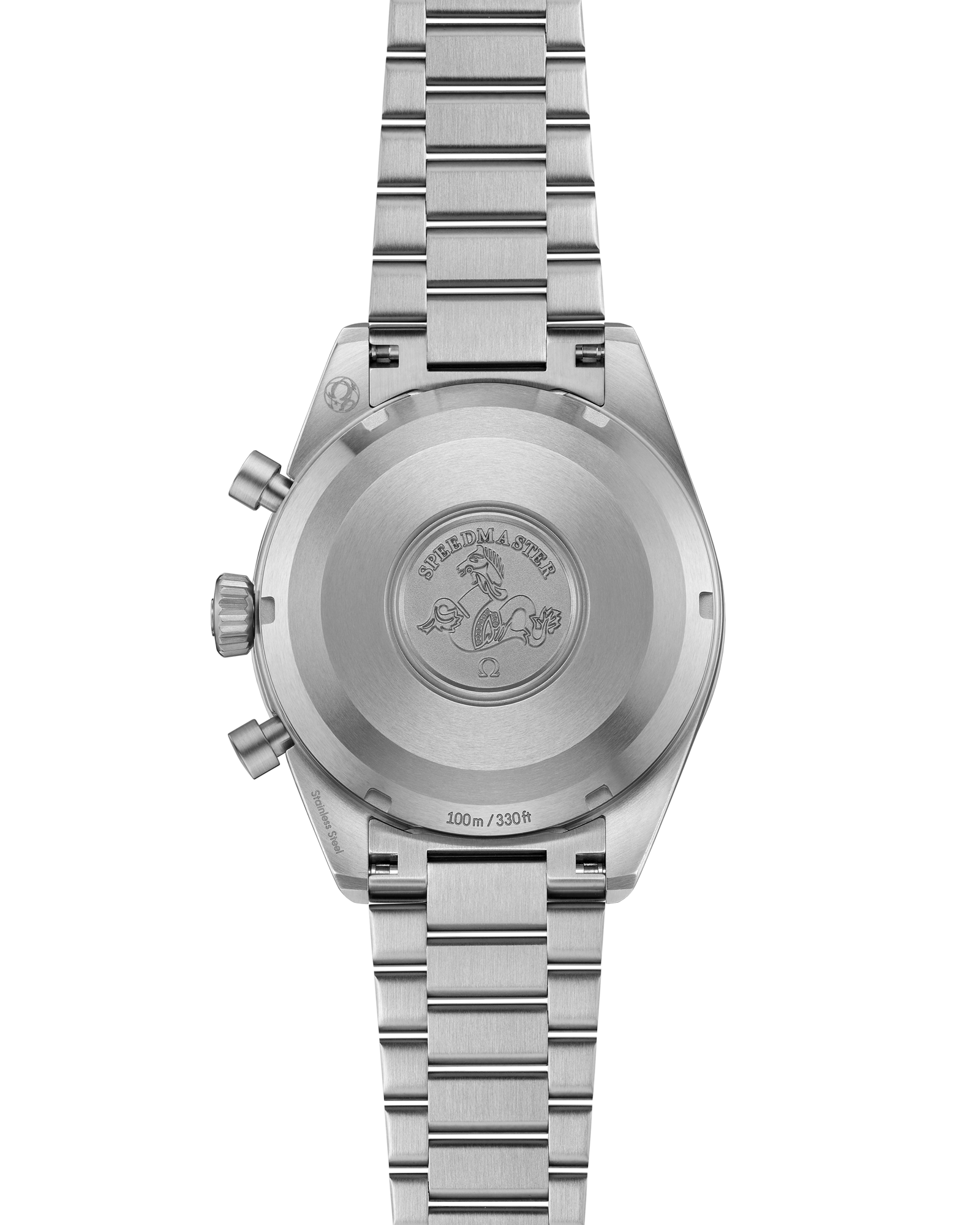 Speedmaster Pilot 40.85 mm, steel on steel
