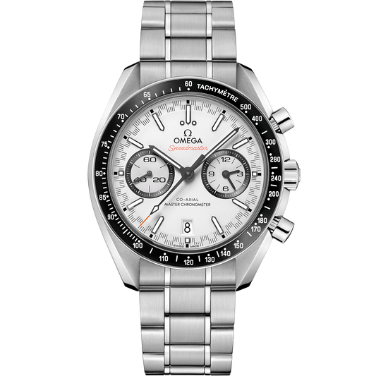 Speedmaster Racing 44.25 mm, steel on steel