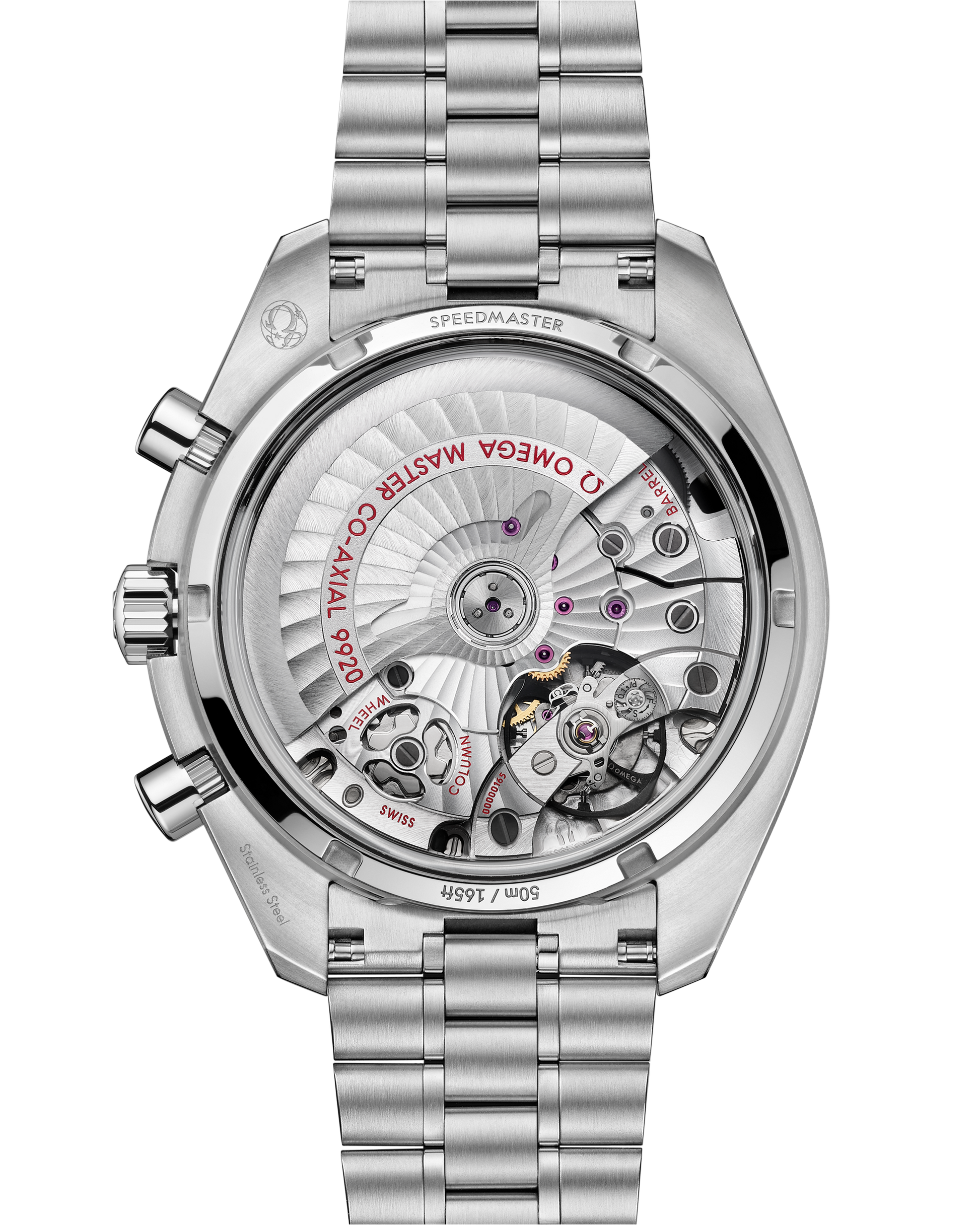 Speedmaster Super Racing 44.25 mm, steel on steel