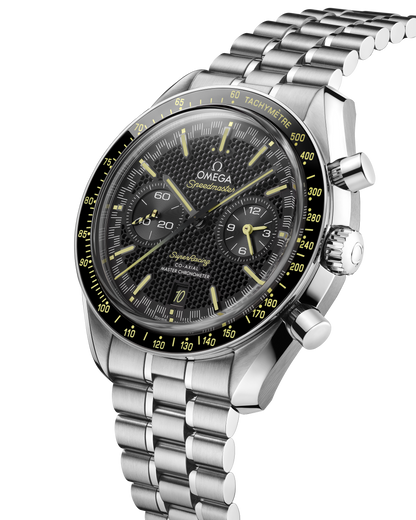 Speedmaster Super Racing 44.25 mm, steel on steel