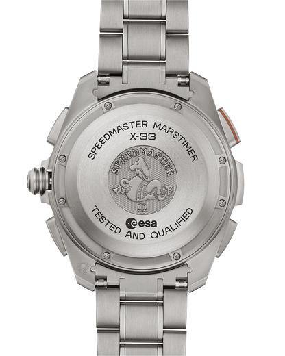 Speedmaster X‑33 Marstimer 45 mm, titanium on titanium